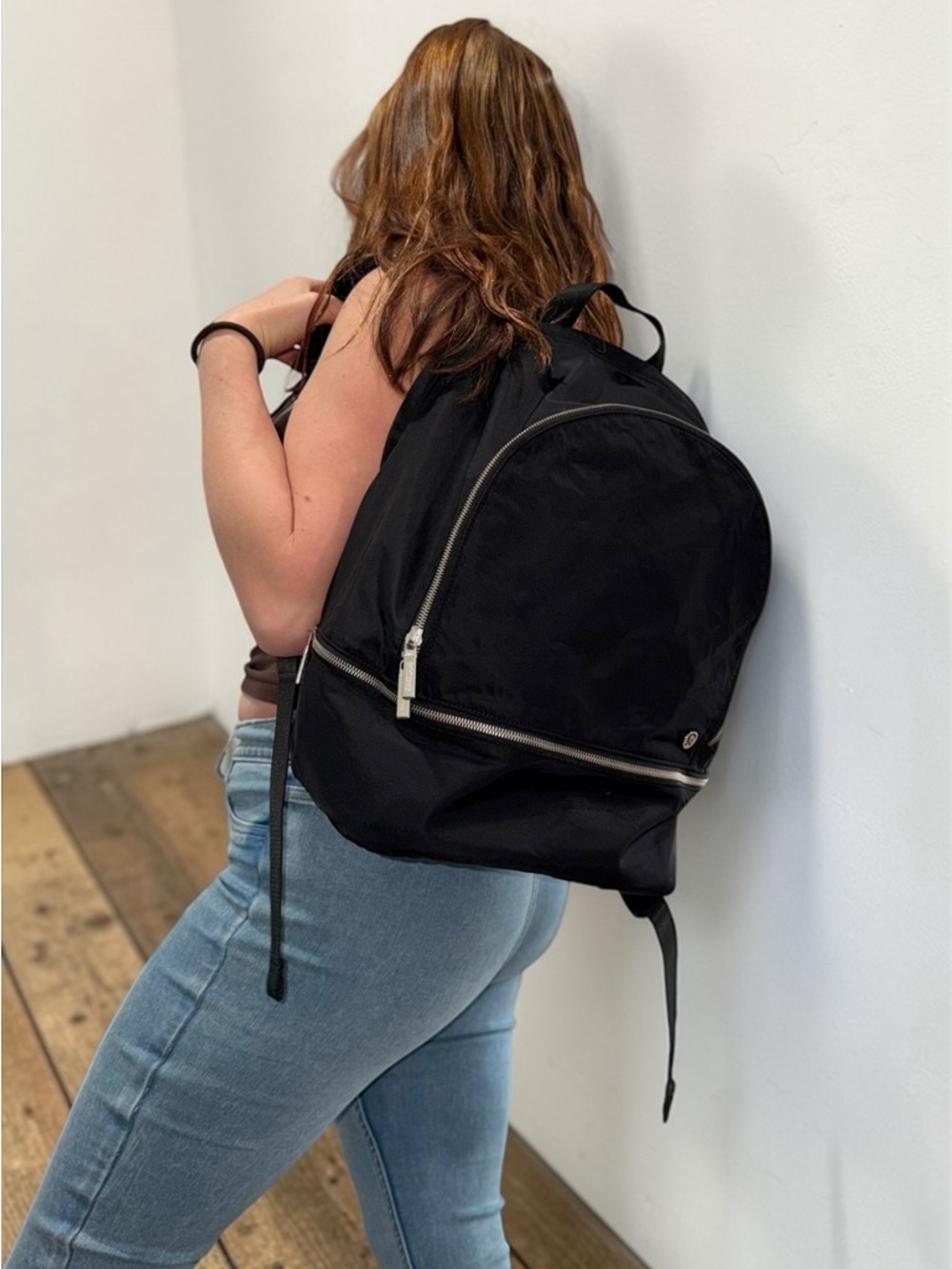 Lululemon Black 20L City Adventurer Nylon Backpack - Picture 2 of 8